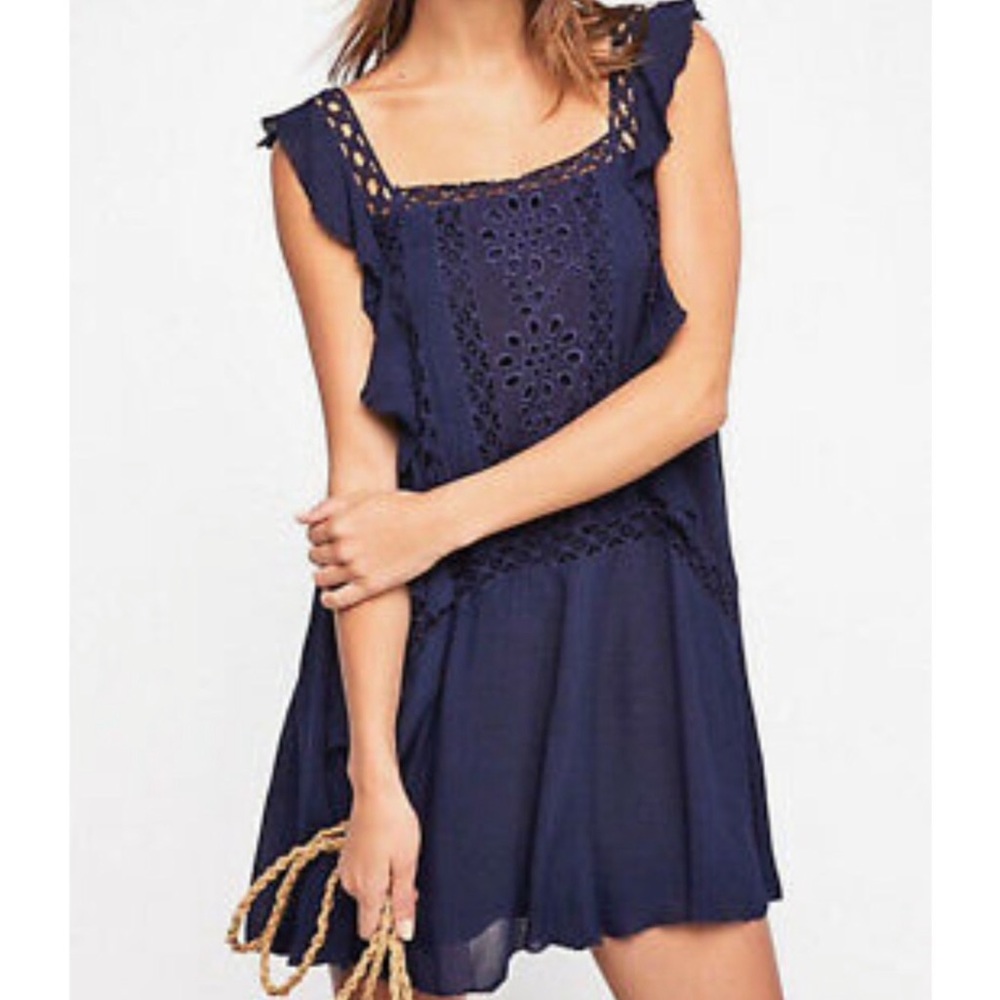 NEW Free People Priscilla Boho Style Tank Dress